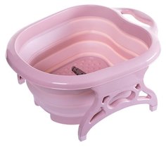 Ванночка складная силиконовая для ног с массажными элементами Foldable Bucket