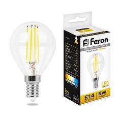Лампочка светодиодная Feron LB-61, 25578, 5W, E14 (комплект 10 шт.)