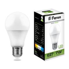 Лампочка светодиодная Feron LB-91, 25445, 7W, E27 (комплект 10 шт.)