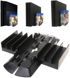 Подставка для консоли+держатель для дисков IPLAY (HB-P4011) (PS4 FAT/SLIM/PRO)