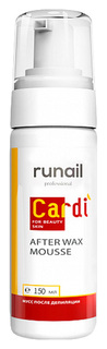 Мусс после депиляции ruNail Cardi 150 мл