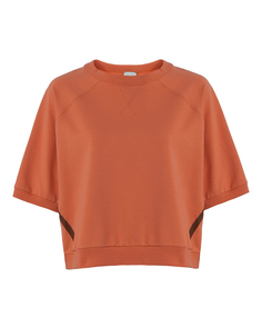 Свитшот женский ALYSI 102406 оранжевый 44 IT
