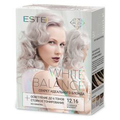 Краска для волос Estel White Balance Секрет идеального блонда 12.16 роскошный бриллиант