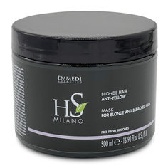 Маска для светлых и обесцвеченных волос Dikson MASK BLONDE HAIR ANTI-YELLOW 500мл
