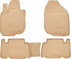 Коврики В Салон 4 Шт. (Полиуретан) Бежевые Toyota Rav4 Long 06> ELEMENT арт. NLC4818212