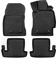 Коврики 3d В Салон на Toyota Gt86, 2012-> 4шт. Полиур.ELEMENT ELEMENT3DA0N027210K