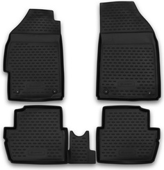 Коврики В Салон Chevrolet Spark 2010->, 4 Шт. (Полиуретан) ELEMENT арт. NLC0814210K