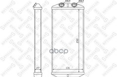 Радиатор печки Stellox 1035140SX
