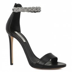 Босоножки женские Ninalilou 291004 черные 37 EU