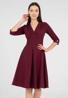 Платье женское Olivegrey Pl000878V(toy) бордовое 46