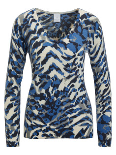 Джемпер женский Madeleine 151418 синий 44