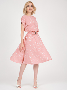 Платье женское Olivegrey Pl000666L(lana) розовое 50