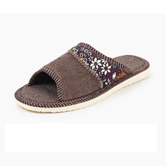 Домашние тапочки женские Dream Time SL-FVL-001-4 коричневые 40 RU