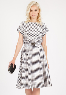 Платье женское Olivegrey Pl000666L(lana) белое 54