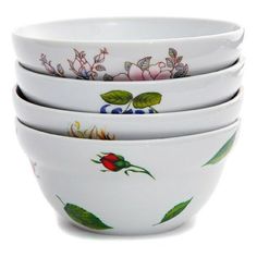 Салатник Мануфактуры Гарднеръ в Вербилках Белая Лилия 360 мл в ассортименте