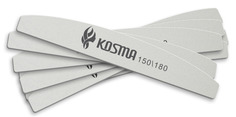 Набор пилка KOSMA лодка большая белая 150/180 пластиковая основа 50 шт.