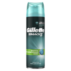 Гель для бритья Gillette Mach3 Гипоаллергенный 200 мл