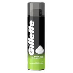 Пена для бритья Gillette Лимон-лайм 200 мл
