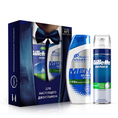 Подарочный набор Head&Shoulders шампунь Sports Fresh 200мл+пена д/бритья с алоэ 250мл