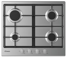 Встраиваемая варочная панель газовая Candy CHG 6 BRX Silver