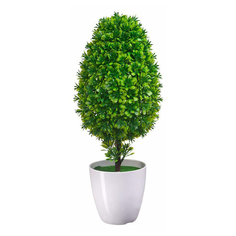 Искусственные растения Engard Бонсай Мирт в керамическом кашпо 13 х 13 х 6 см