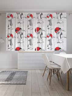 Шторы JoyArty с фотопечатью "Японская чайная церемония" из сатена, 290х180 см