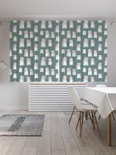 Шторы JoyArty с фотопечатью "Цветы в кувшине" из сатена, 290х180 см