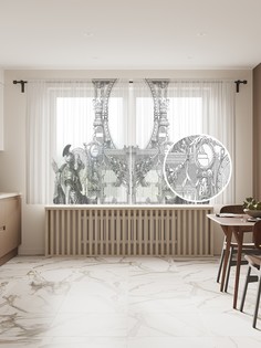 Фототюль JoyArty "Защитное место", 145x180 см (2 полотна со шторной лентой + 50 крючков)