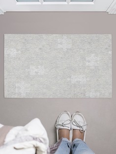 Придверный коврик JoyArty "Светлые пазлы" для обуви 75x45 см