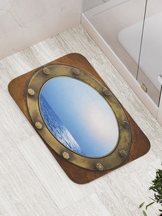 Коврик JoyArty "Взгляни за борт" для ванной, сауны, бассейна, 77х52 см