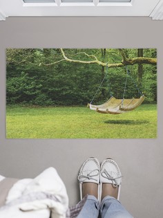 Придверный коврик JoyArty "Мечтающие качели" для обуви 75x45 см