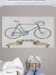 Придверный коврик JoyArty "Винтажный велосипед" для обуви 75x45 см