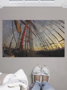 Придверный коврик JoyArty "Борт корабля" для обуви 75x45 см