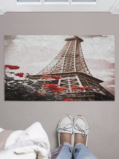 Придверный коврик JoyArty "Место в Париже" для обуви 75x45 см