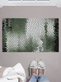 Придверный коврик JoyArty "Переливание мозаики" для обуви 75x45 см