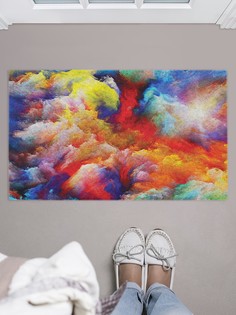 Придверный коврик JoyArty "Небесная палитра" для обуви 75x45 см