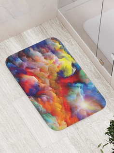 Коврик противоскользящий JoyArty "Небесная палитра" для ванной, сауны, бассейна, 77х52 см