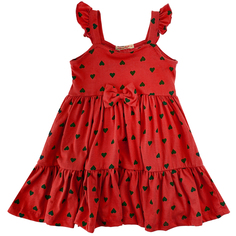 Платье детское Bonito kids BK1436P цв. красный р. 104