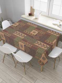 Скатерть прямоугольная JoyArty "Классический орнамент" из сатена, 120x145 см