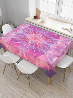 Скатерть прямоугольная JoyArty "Орнаментальный взрыв" из сатена, 120x145 см