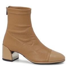 Ботильоны женские Pas De Rouge 3724 коричневые 39 EU