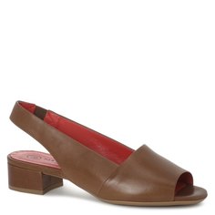 Босоножки женские Pas De Rouge 2700 коричневые 41 EU