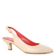 Туфли женские Pas De Rouge 2882 бежевые 35 EU