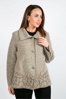 Пальто женское Futura 26340 бежевое 3