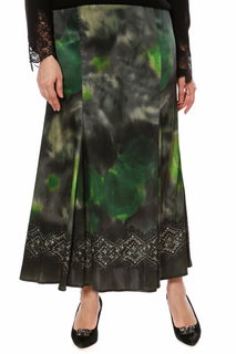 Юбка женская Elisa Fanti M25553 зеленая 58