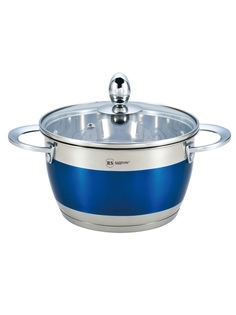 Кастрюля Rainstahl RS\CS 1818-22 /Blue 4,6л