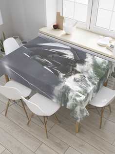 Скатерть прямоугольная JoyArty "Штормовое море" из оксфорда, 120x145 см