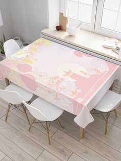 Скатерть прямоугольная JoyArty "Японская девушка" из оксфорда, 120x145 см