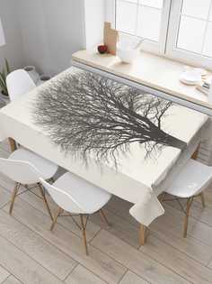 Скатерть прямоугольная JoyArty "Дерево покоя" из оксфорда, 120x145 см