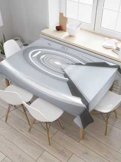 Скатерть прямоугольная JoyArty "Космический тоннель" из оксфорда, 120x145 см